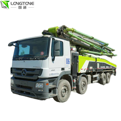 ZOOMLIONはトレーラーを取付けた油圧装置との具体的なポンプ56m 180M3/Hを使用した